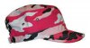 Military Style Hats, pink camouflage