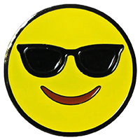 Emoji Ballmarker mit Clip