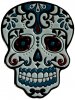 CL002-339 Blue Eye Skull