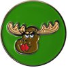 CL002-329 Kissing Moose grün