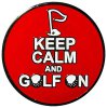 CL002-346 Keep Calm and Golf On