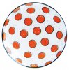 CL004-84 Polka weiss/orange