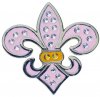 CL006-03 Fleur  de Lis pink