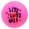 GB5546 Live Love Golf magenta
